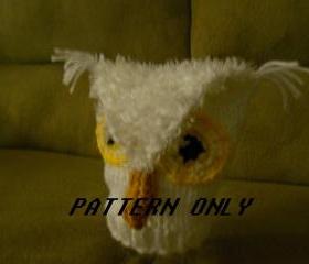 Knitted Owl Hat Pattern