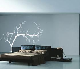 Bare Tree Style 4 Large Vinyl Wall Decal 22223