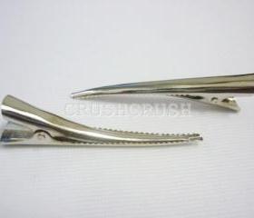  25pcs 55mm ALLIGATOR Hair Clip With Teeth C15