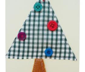 Christmas tree card