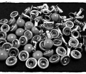  50pcs 6mm Smoking Gray Domed Rivets Rapid Stud RV1276