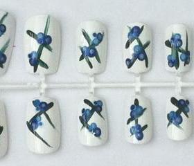 Blueberry nails