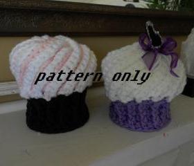 Crochet Cupcake Hat Pattern