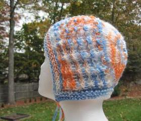 Knit Baby Bonnet- mixed (H21)