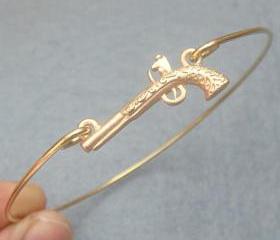 Pistol Bangle Bracelet
