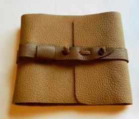 Earth Toned Soft Bound Leather Journal
