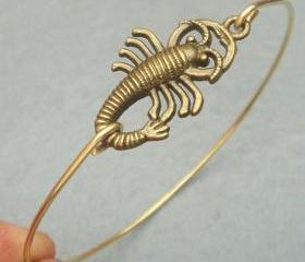 Scorpion Bangle Bracelet