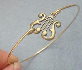 Harp Bangle Bracelet