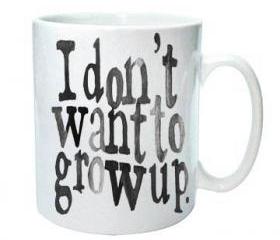 I don't want to grow up Mug
