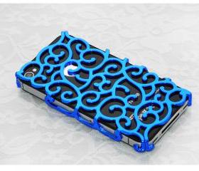 Wire flower case for iPhone 5