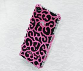 Wire flower case for iPhone 5