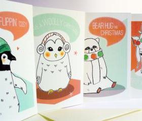 The 'Keep Warm' Christmas Card collection