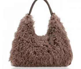 Fluffy Hobo Bag
