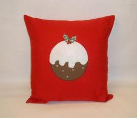 Christmas Pudding Cushion