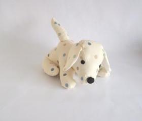 Blue Multi Dotty Doggy Doorstop