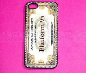 Iphone 5 Case, New iPhone 5 case Harry Porter Platform Ticket iphone 5 Cover, iPhone 5 Cases, Case for iPhone 5