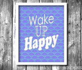 Printable Poster - Typography - Wall Decor - Quote - Light Blue - 300dpi - 1496