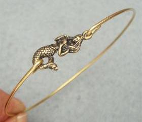 Mermaid Bangle Bracelet Style 3
