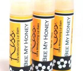 Bee My Honey Lip Balm, moisturizing formula, delicious sweet flavor