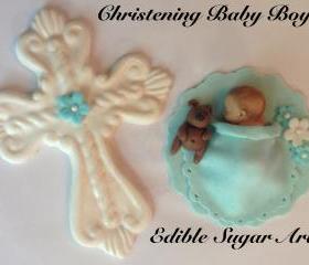 Christening Cake Topper