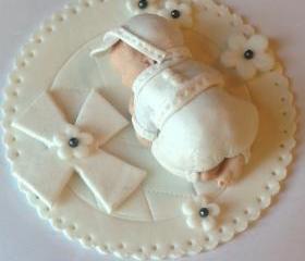 Christening Cake Topper