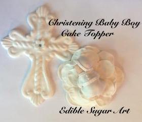 Christening Cake Topper