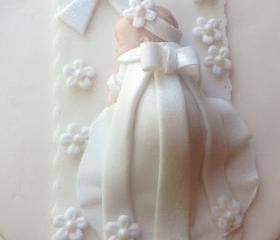 Christening Cake Topper