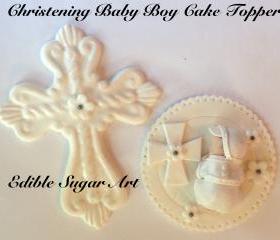 Christening Cake Topper