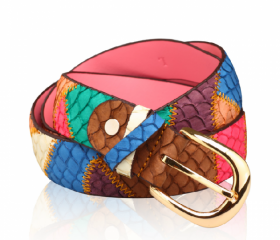 Colorful Leather Belts