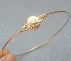 Sun Flower Bangle Bracelet Style 2
