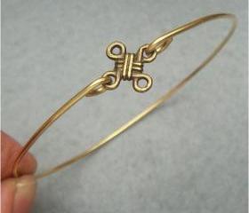 Lucky Knot Bangle Bracelet