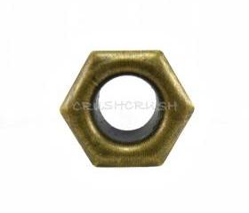  50X10mm Brass OCTAGON Eyelets Scrapbooking SPOTS E21