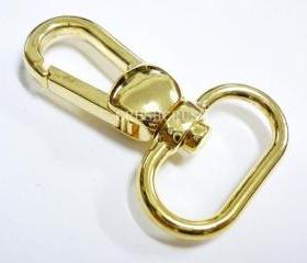  5pcs GOLD Metal Lobster Swivel Clasps HO333