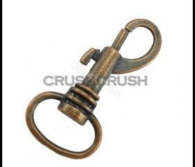  10pcs Copper Trigger Snap Hooks: For Keychains and Craft Making Lobster Swivel Clasps HO97