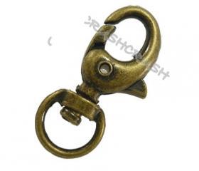  5pcs Brass Swivel Trigger Clips SNAP HOOK Clasps Lobster (Thick Quality) HO14