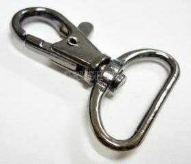  5pcs Large GUNMETAL Metal Lobster Swivel Clasps HO394