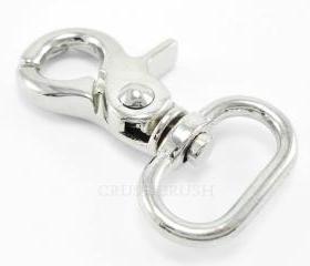  2pcs Trigger Snap Hooks: For Keychains and Craft Making Lobster Swivel Clasps HO99