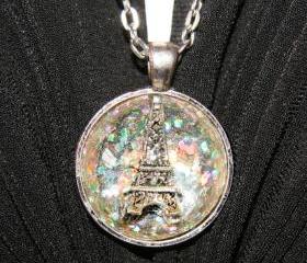 Eiffel Tower 3D Necklace