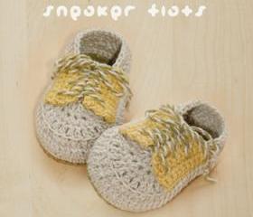 Sneaker Flats Crochet PATTERN, Chart & Written Pattern