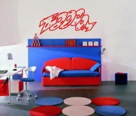 Comics Style ZOOOOM Vinyl Wall Graphic 22104