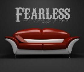 Fearless For God Did Not Give Us a Spirit of Timidity 22107
