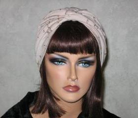 Handmade Twist Turban -Khaki