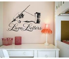 Love Letters Vinyl Wall Decal 22157