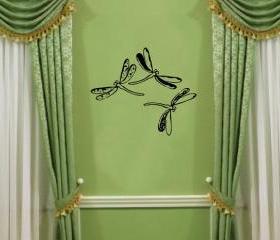 Wall Decal Dragonflies Vinyl Wall Decal 22076