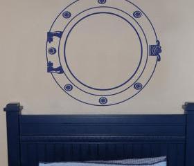 Porthole Nautical Vinyl Wall Decal 22094
