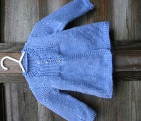 Baby blue cardigan/coat 
