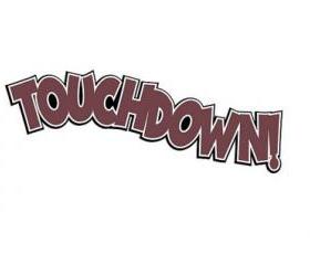 Touchdown Die Cut Three Layer Scrapbook Paper Piecing Embellishment 16106