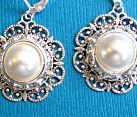 Wedding Earrings, Bridal Jewelry, 'Radiant' Collection, Bridal, Party Jewelry, Gift for Her, Christmas Stocking