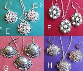 Bridesmaid Jewelry Sets, 8 choices, Mutiple Order Discounts
