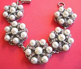 Wedding Bracelet, Glamorous Bridal Jewelry